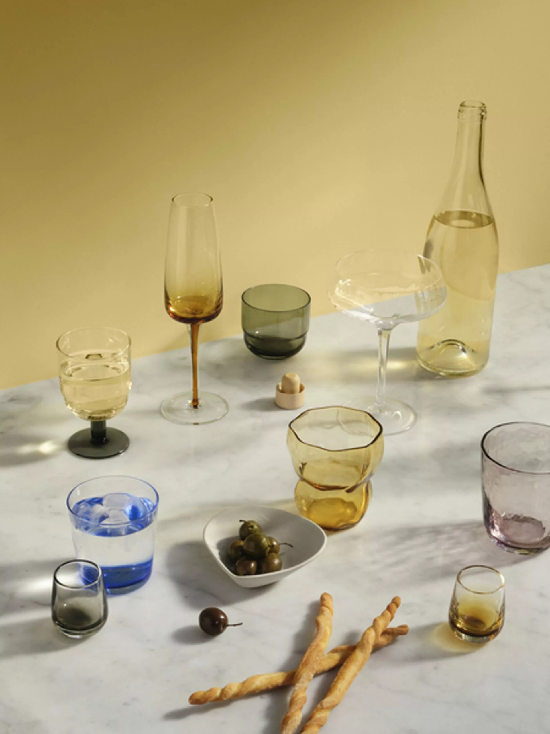 Broste CPH Hammered Glass 6 Broste CPH Hammered Glass - Billede 4