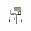 Cane-line Less Chair W. Armrest 1 Cane-line Less Chair W. Armrest -Home textiles Salgsbutik cane line stol less stol m armlaen aluminium french weave natural 8563138