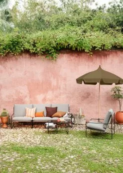 Home textiles Salgsbutik -Home textiles Salgsbutik ferm living paraply lull paraply military olive 6224516